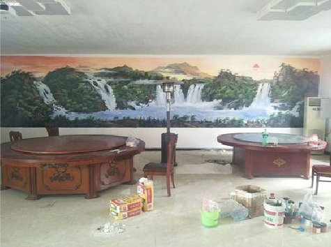 宁南墙绘-写实风景