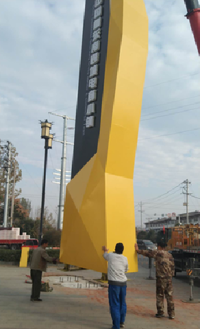 宁南标识标牌的安装方法。