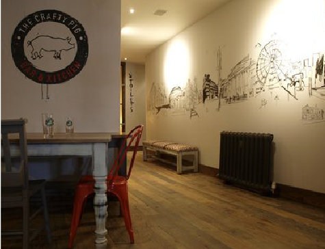 宁南教你判断手绘墙质量的好坏。