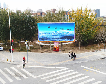 宁南户外大屏广告投放要点。