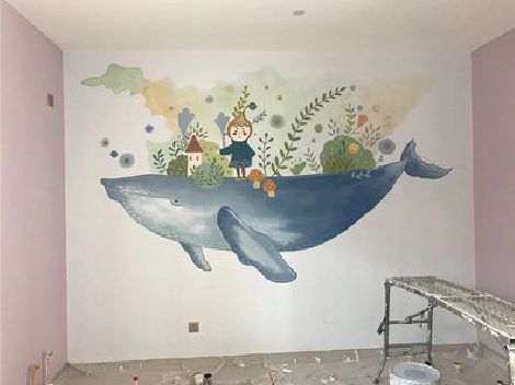 宁南手绘墙的特点及优势。