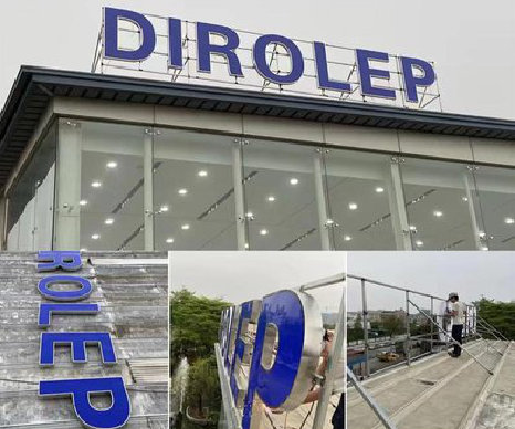 宁南楼顶发光字安装的注意事项。